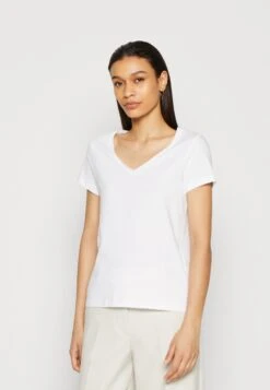 Anna Field 3 Pack- T-Shirt Basic - Black/White/Mottled Light Grey -Anna Field ef991070197e48fe9683a45757b04bfd