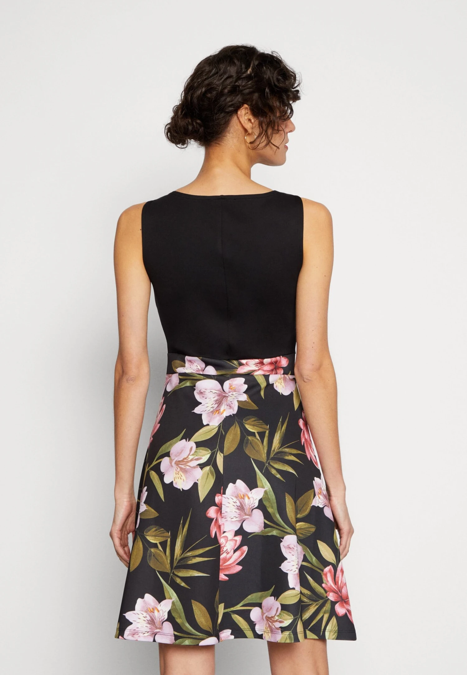 Anna Field Jurk - Black/Black/Pink 4 Anna Field Jurk - Black/Black/Pink - Image 4