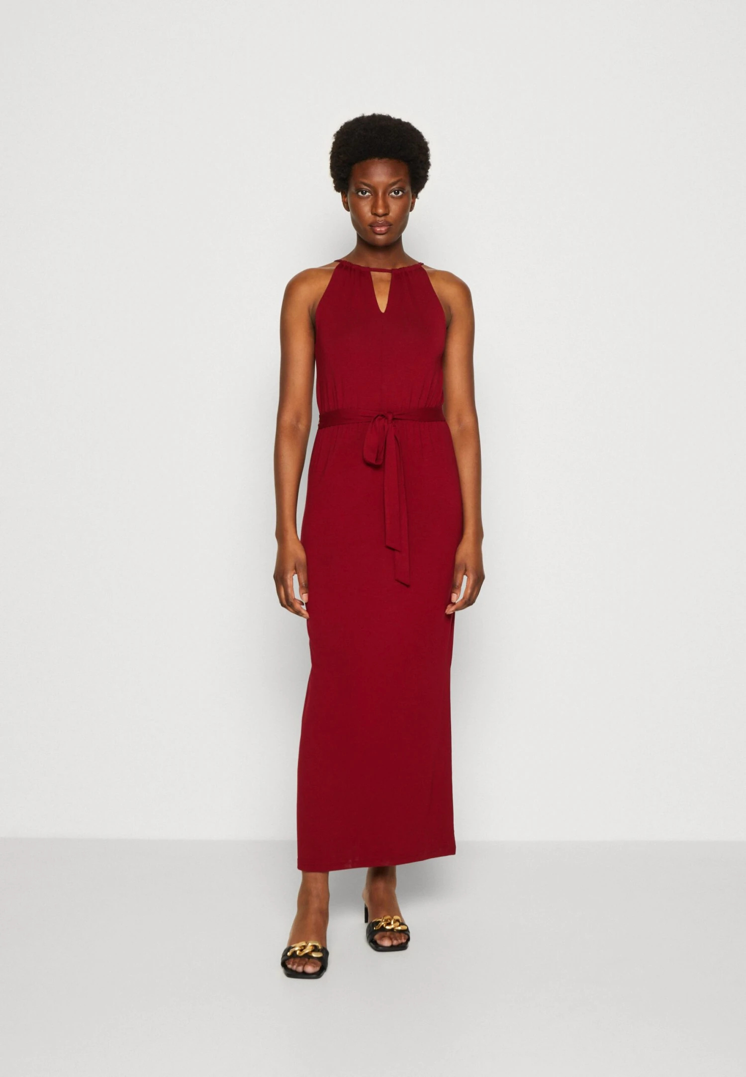 Anna Field Maxi-Jurk - Dark Red 1 Anna Field Maxi-Jurk - Dark Red